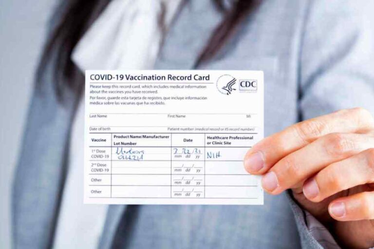 COVID Vaccination Card